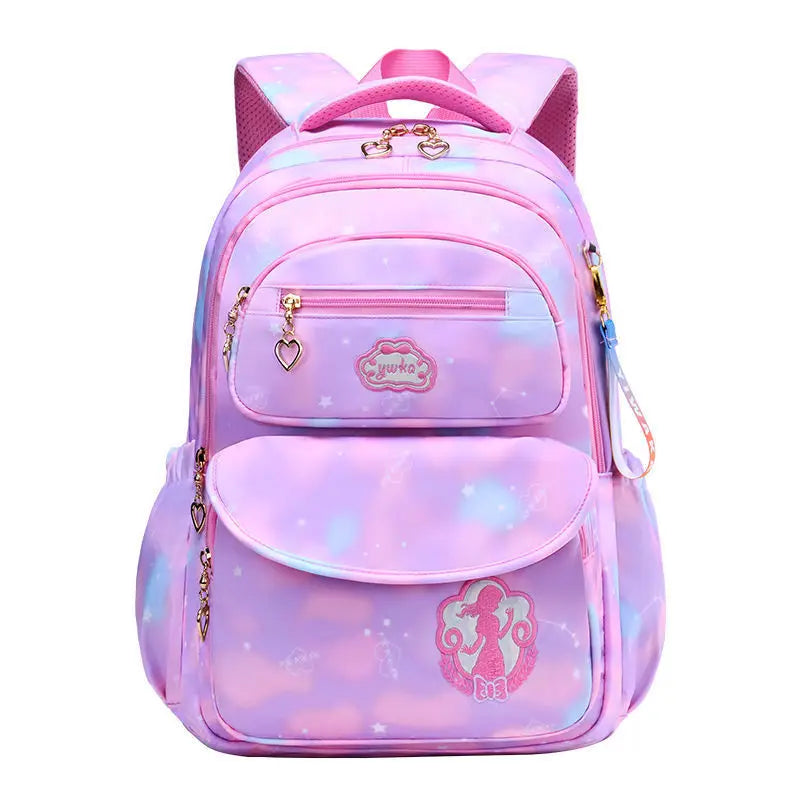 Girl Children Backpack School Bag Back Pack Pink for Kid Child